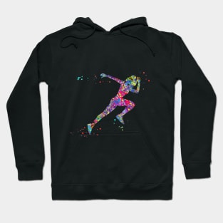 Female runner Hoodie